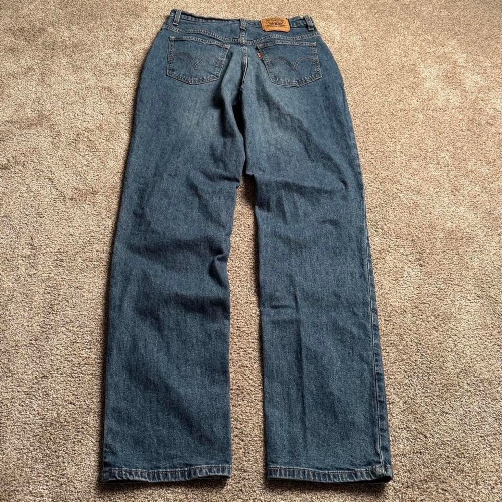 VINTAGE LEVI'S ORANGE TAB EVERYDAY BLUE DENIM